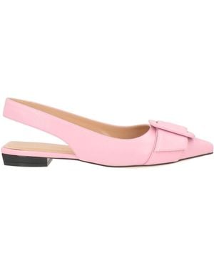 Sergio Rossi Ballet Flats Leather - Pink