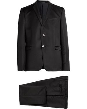 Pal Zileri Suit Viscose, Polyester, Wool - Black