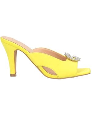 Gaelle Paris Sandals - Yellow