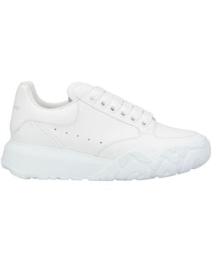 McQueen Sneakers Soft Leather - White