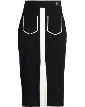 KARL LAGERFELD Midi Skirt - Black