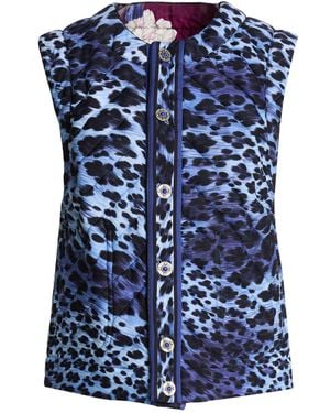 Leonard Paris Light Vest Polyamide - Blue