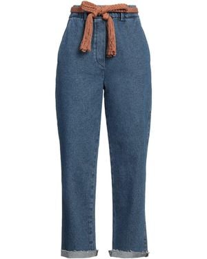 Alysi Pantaloni Jeans - Blu