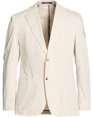 Windsor. Ivory Blazer Cotton, Elastane - Natural