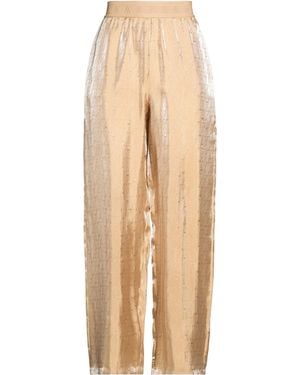 ARMANI EXCHANGE Trousers Viscose, Polyester - Natural