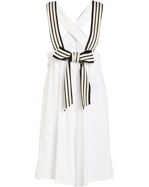 Motel Playsuit Cotton - White
