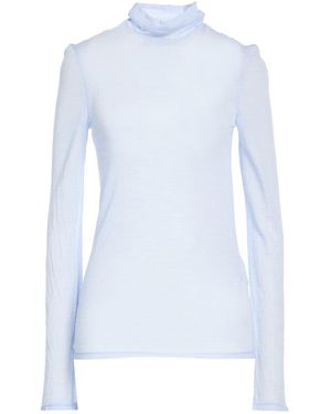 Semicouture Rollkragenpullover - Blau