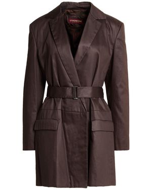 Strenesse Overcoat & Trench Coat Cotton - Brown
