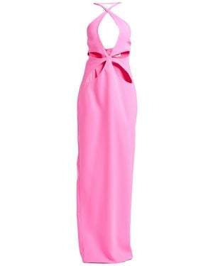 Monot Maxi Dress Polyester - Pink