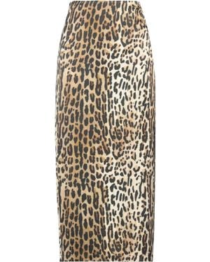 SEVENTY VENEZIA Sand Maxi Skirt Viscose - Natural