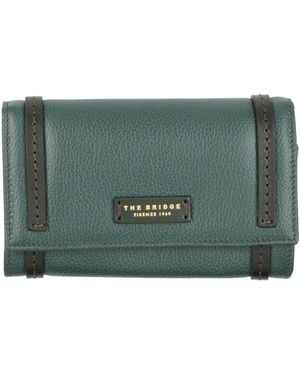 The Bridge Deep Wallet Leather - Green