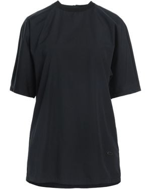 Agnona Top Cotton, Silk, Metal - Black