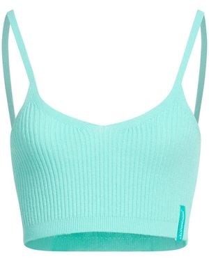hinnominate Top Viscose, Elastane - Blue