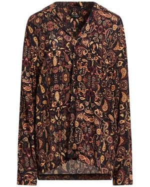 BENEVIERRE Shirt Viscose - Brown
