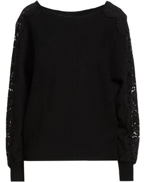ViCOLO Sweater Viscose, Polyamide, Wool, Cashmere - Black