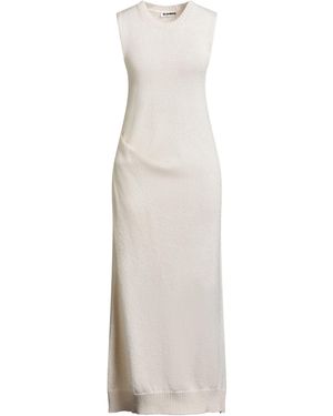 オールインワン・サロペット Jil Sander Ivory Viscose Blend Dress JIL SANDER SPAGHETTI DRESS キャミソール ニットドレス