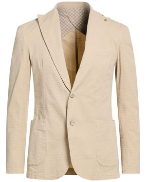 Barbati Blazer Cotton, Elastane - Natural