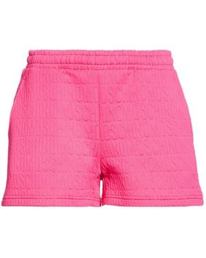 Moschino Shorts & Bermuda Shorts Polyester, Cotton - Pink