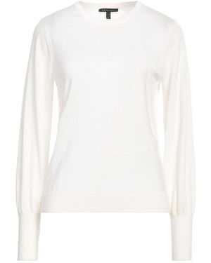 ARMANI EXCHANGE Jumper Virgin Wool, Wool, Elastane, Polyamide - White