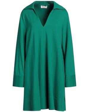 MEIMEIJ Mini Dress Viscose, Polyamide, Elastane - Green