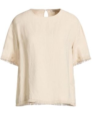Antonelli Top Viscose, Linen - Natural