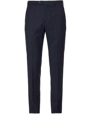 Isaia Midnight Pants Wool, Polyamide, Elastane - Blue