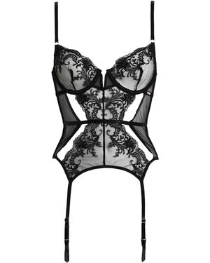 Bluebella Bustiers, Corsets & Suspenders - Black