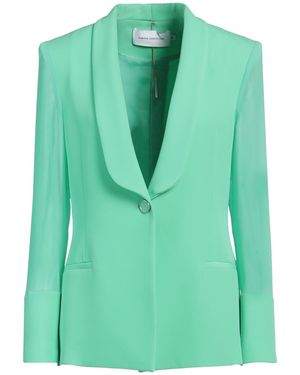 SIMONA CORSELLINI Blazer Polyester, Elastane - Green