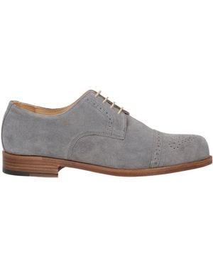 HANDMACHER Lace-Up Shoes Leather - Gray
