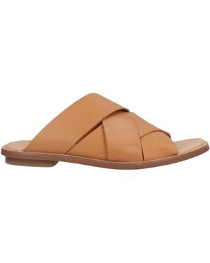 Clarks Sandals Leather - Brown