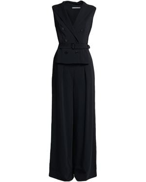 Alberta Ferretti Jumpsuit Viscose, Elastane - Black