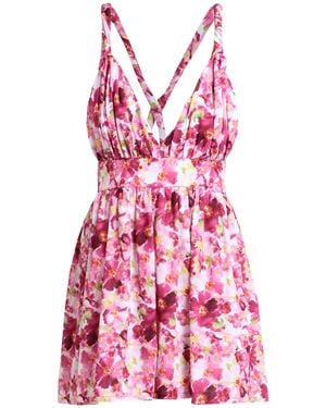 Feminista Fuchsia Jumpsuit Polyester - Pink