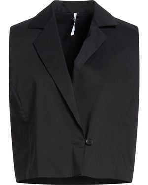 Liviana Conti Tailored Vests - Black