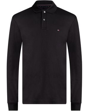 Tommy Hilfiger Polo Shirt Cotton - Black