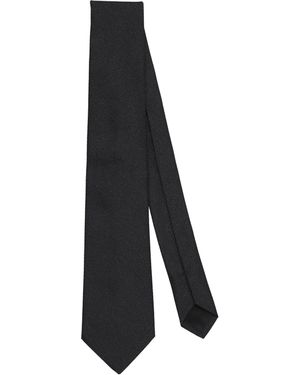 Lanvin Cravatta E Papillon - Nero