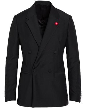 Lardini Blazer Mohair Wool, Wool - Black