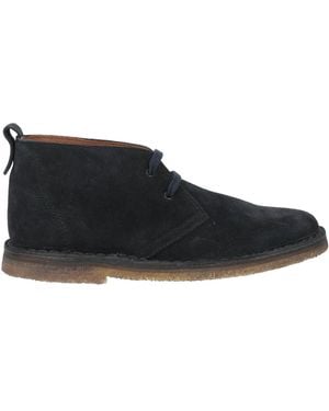 Frau Midnight Ankle Boots Leather - Blue