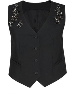 AllSaints Couture-Weste - Schwarz