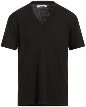 Grifoni T-Shirt Cotton, Linen - Black