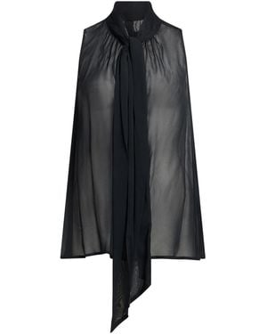 Semicouture Top Acetate, Silk - Blue