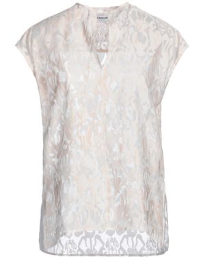 Dondup Top Viscose, Polyester - White