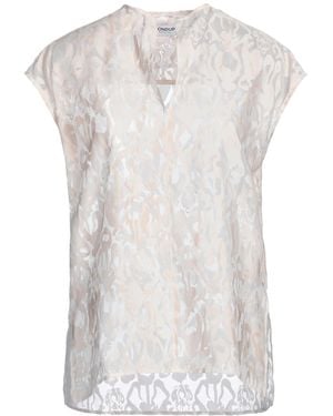Dondup Top Viscose, Polyester - White