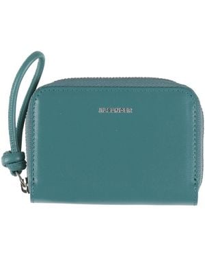 Jil Sander Coin Purse Cow Leather - Green