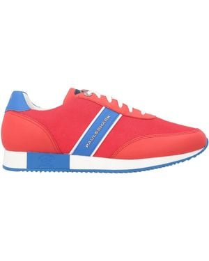 Paul & Shark Sneakers Leather - Red