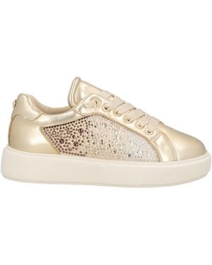 Apepazza Sport Trainers Leather, Textile Fibres - Natural