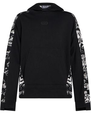 Versace Jeans Couture Sweatshirt Cotton - Black