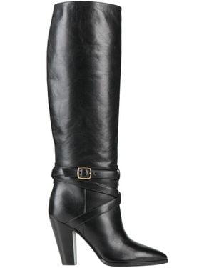 Celine Boot Leather - Black