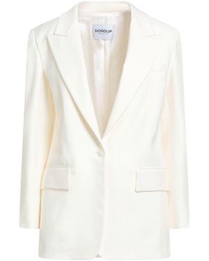 Dondup Blazer Virgin Wool, Elastane - White