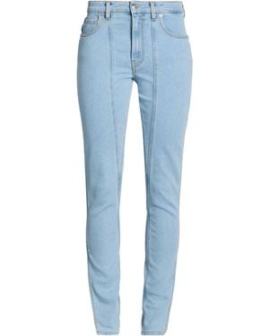 Mugler Jeans Cotton, Elastane - Blue