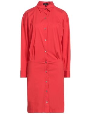 Theory Midi Dress - Red